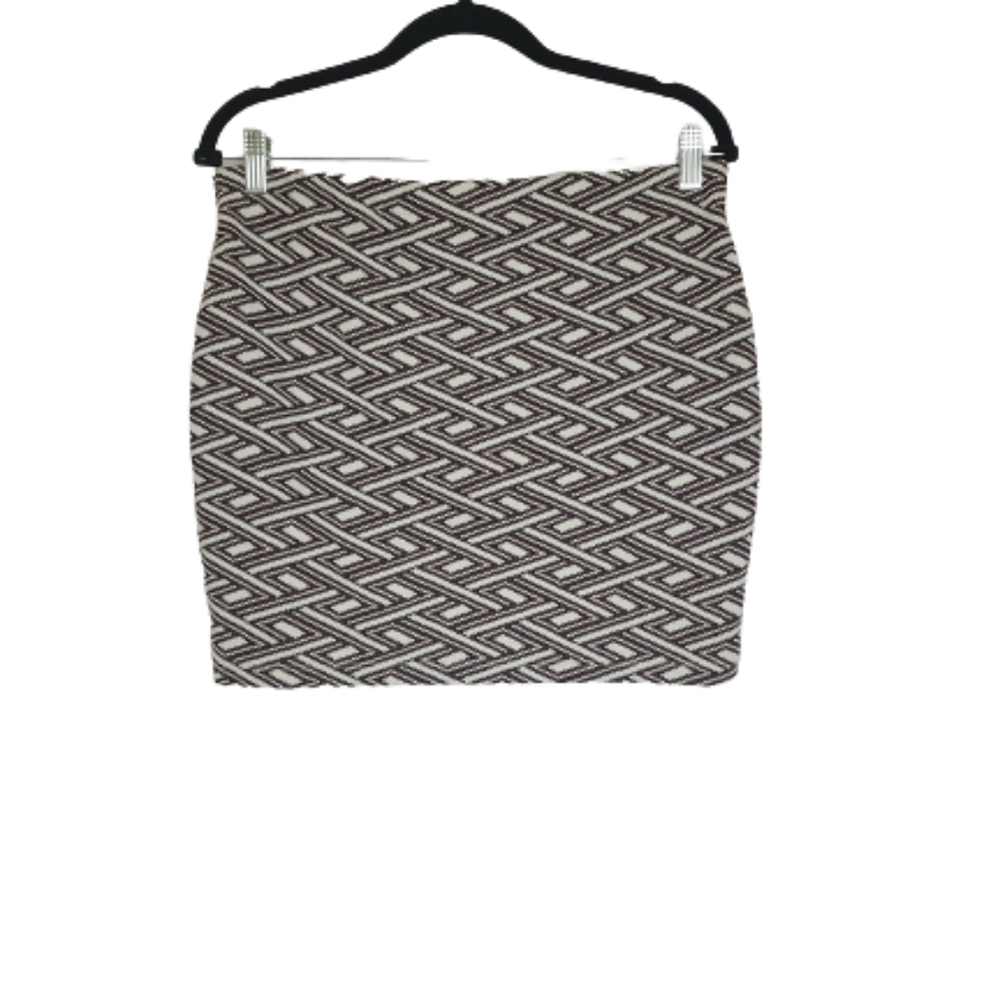 Zara Trafaluc‎ Geometric Mini Skirt Size Large